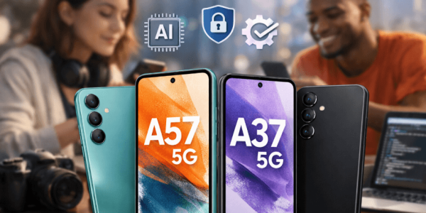 Samsung refuerza su gama media con los nuevos Galaxy A57 5G y A37 5G: más inteligencia artificial y hasta seis años de soporte