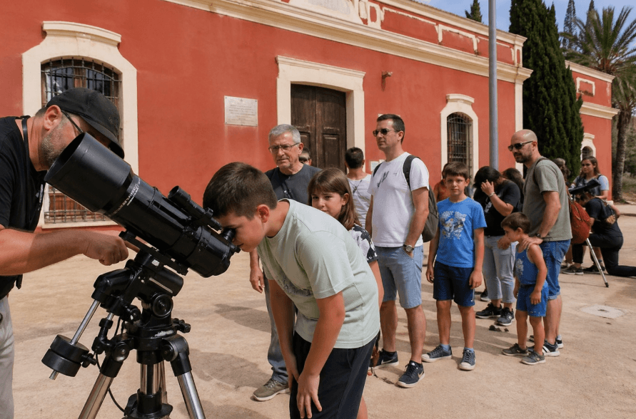 Elda organiza una jornada de observación solar abierta al público este domingo