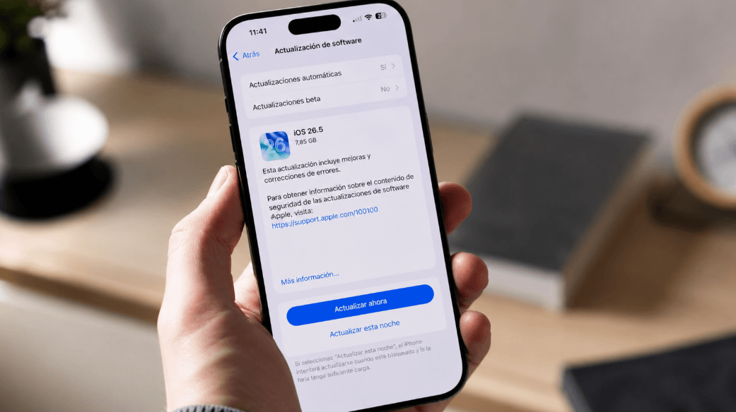 Apple lanza iOS 26.5: la última gran actualización antes de la llegada de iOS 27