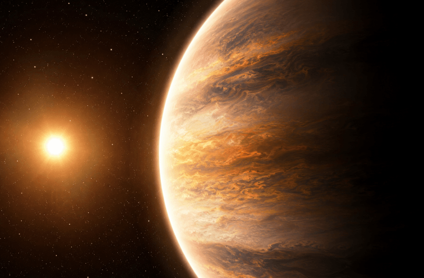 El telescopio James Webb revela el clima extremo de un “Júpiter caliente” a 700 años luz
