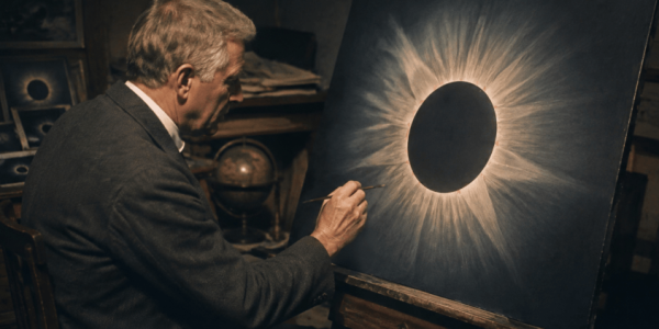 Howard Russell Butler, el artista que transformó los eclipses solares en obras de ciencia