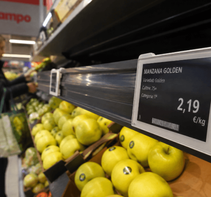 Alcampo sustituirá las etiquetas de papel por electrónicas en 21 supermercados de Castilla y León Alcampo sustituirá las etiquetas de papel por electrónicas en 21 supermercados de Castilla y León